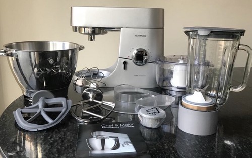 Kenwood chef with attachments - kenwood,